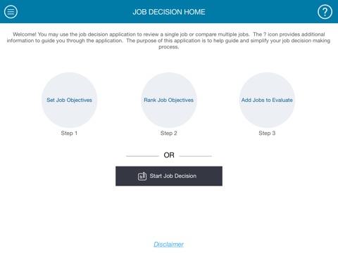 Job Decisions screenshot 2