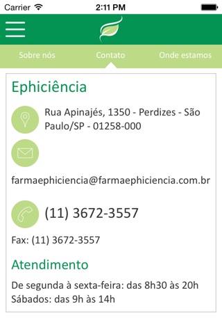 Ephiciência Farma App screenshot 2