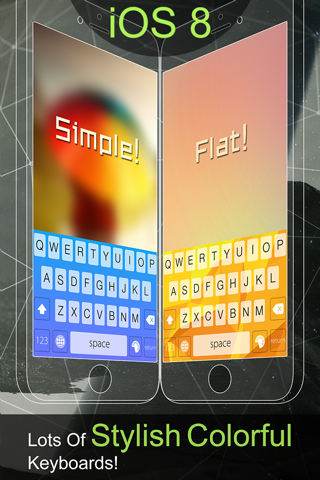 Color Keyboard HD for iOS 8 screenshot 4