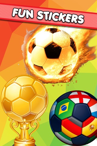 Football Photo Sticker : Premier Collage League Photo Makers screenshot 2