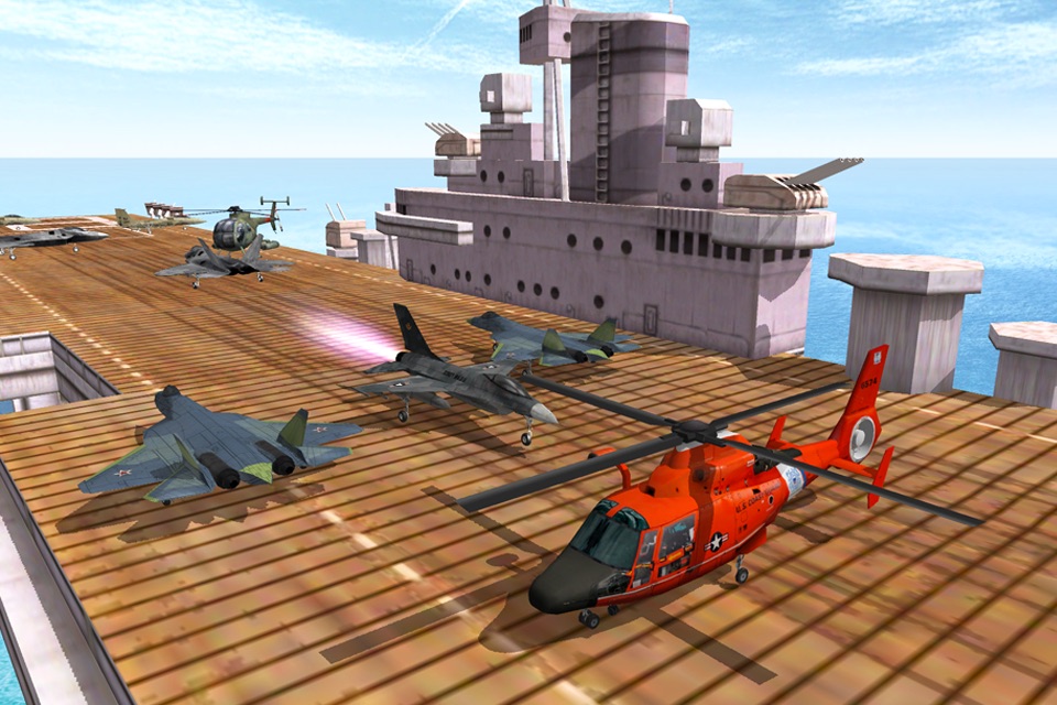 Air Plane Parking - Navy Warship 3D screenshot 3