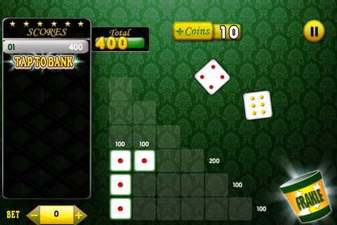 Double Jackpot Casino Farkle Mania - Best Las Vegas dice game screenshot 3
