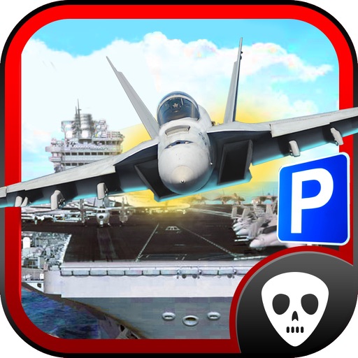 Jet Fighter Parking Simulator Game 2015 Icon