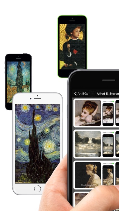 How to cancel & delete NOTOS Art-BGs : Art Backgrounds (Wallpapers) from iphone & ipad 1