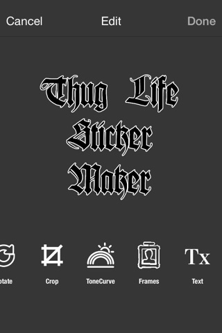 Thug Life Sticker Maker - Photo Editor - Photo Maker screenshot 3