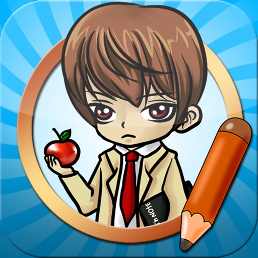 Drawing Light Yagami Step By Step, Step by Step, Drawing Guide, by