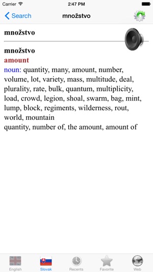 English Slovak best dictionary translator - Anglický slovens(圖4)-速報App