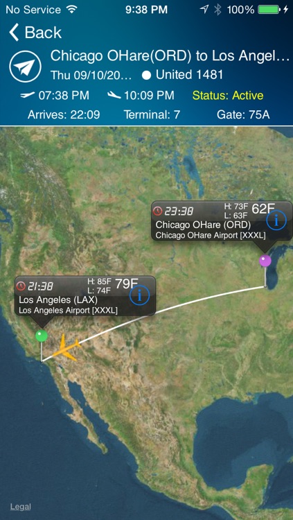 Chicago O'Hare Airport Pro (ORD/MDW) Flight Tracker Radar