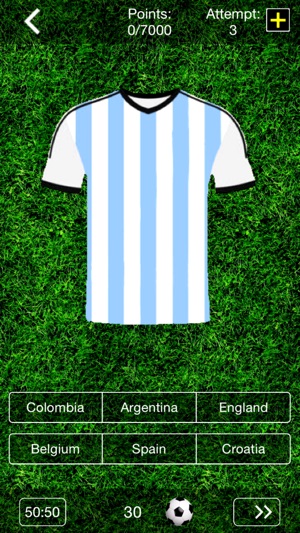 Football Team Quiz - Guess the national football team shirt (圖1)-速報App