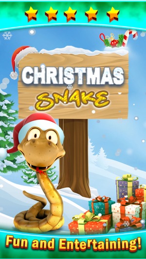 Merry Christmas Snake Free: 聖誕快樂聖誕老人 - S