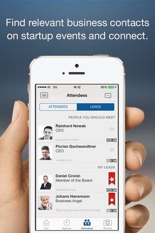 Akostart Business Networking Event App screenshot 4