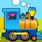 Build My Train - Paint, Fix & Design! Kids Subway Ride & Salon Games