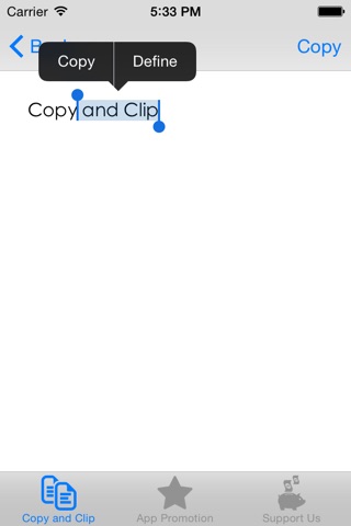 Copy and Clip - Clip Manager screenshot 3