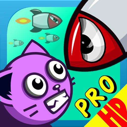 A Mad Flappy Cheshire Cat Vs Angry Missiles - Pro HD iOS App
