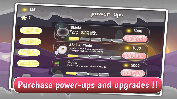 Runaway Ghost - Crazy Bouncing Adventure Game screenshot 1