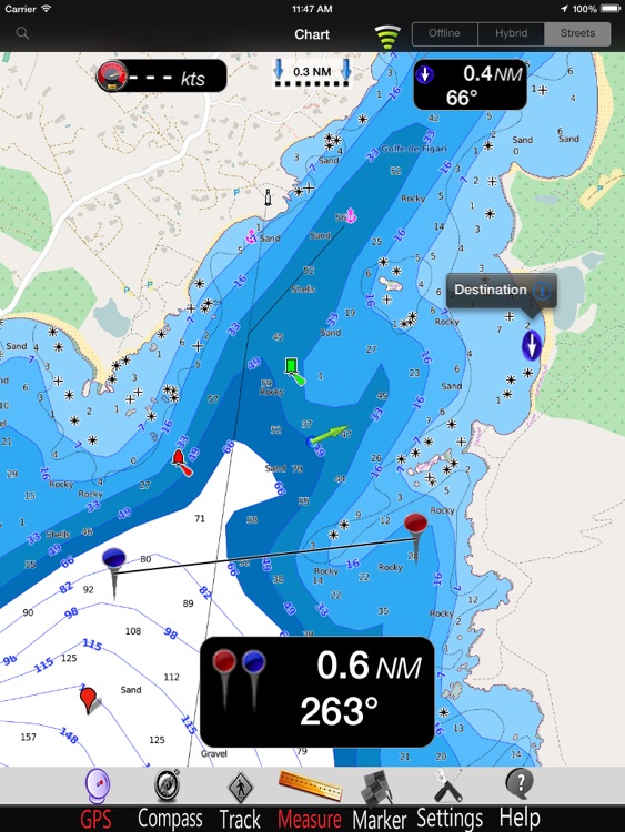 Strait of Bonifacio Chart Pro