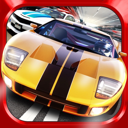 3D Drag Racing Nitro Turbo Chase - Real Car Race Driving Simulator Game Icon