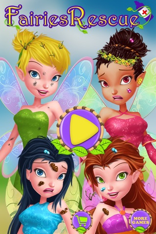 Fairies Rescue! - play and care fashion fantasy adventures! screenshot 3