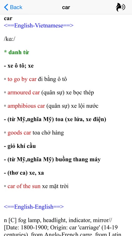 Bamboo Dict English-Vietnamese All In One