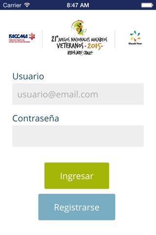 Juegos Macabeos Veteranos 2015 screenshot 2