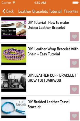 Leather Bracelets screenshot 2