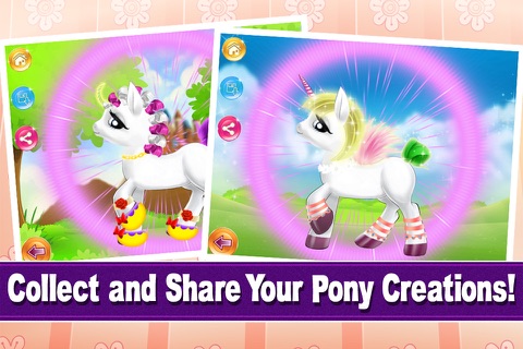 My New Pony Fashion Design Fun Style Up Studio Fairy-tail screenshot 4