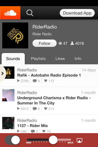 Rider Radio screenshot 4