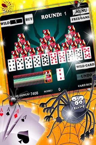 Spider Solitaire Free Fun : A version of Three Peaks Solitaire screenshot 2