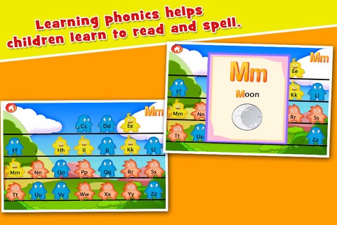 Alphabet Monsters Learning Games for Kids screenshot 2