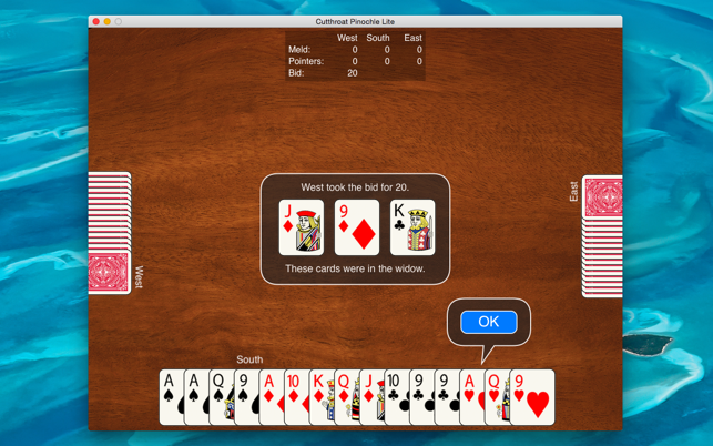 Cutthroat Pinochle Lite(圖5)-速報App