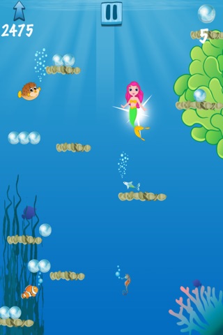 Skippy Mermaid Jump! - A Sea Princess Adventure- Free screenshot 3
