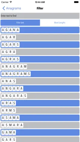 Game screenshot Wordmind Anagrams hack