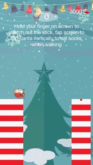 Stick Santa Claus - Addictive Christmas Free Game(圖2)-速報App