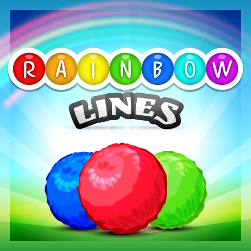 Rainbow Lines Icon