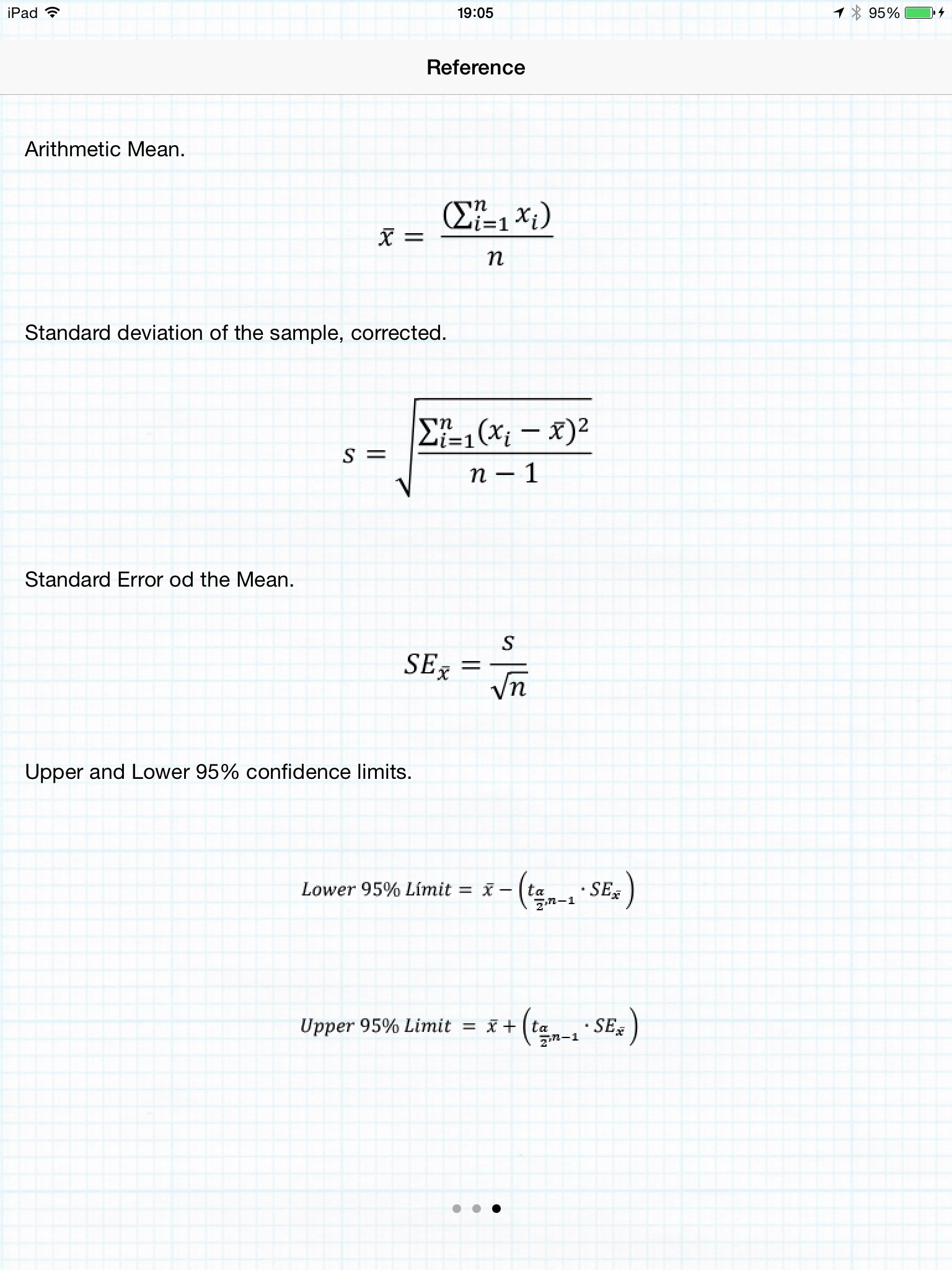 Descriptive Statistics screenshot 3