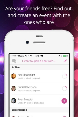 Cast - Plan parties & events and simply hang out screenshot 2