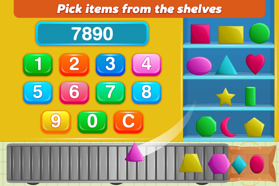 My First Cash Register Free - Store Shopping Pretend Play for Toddlers and Kids screenshot 3