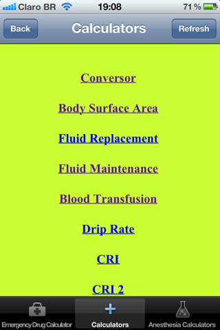 Veterinary Calculators screenshot 2