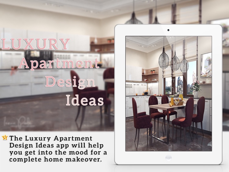 Luxury Apartment Design Ideas for iPad