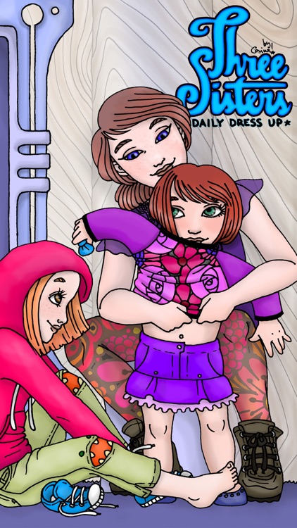 Three Sisters Daily Dress Up - Kids Game