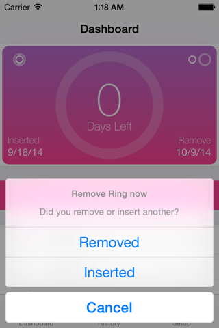 Ringminder screenshot 3
