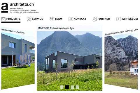 Architetta Schiers AG screenshot 4