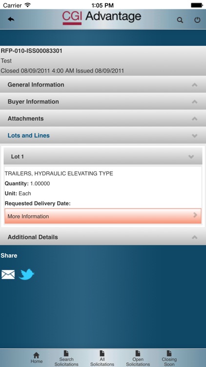 CGI Advantage VSS Business Opportunities screenshot-4