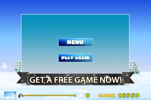 A Flying Penguin Super Igloo Happy Wing Avalanche - Simple Polar Snow Village Dash Free screenshot 4