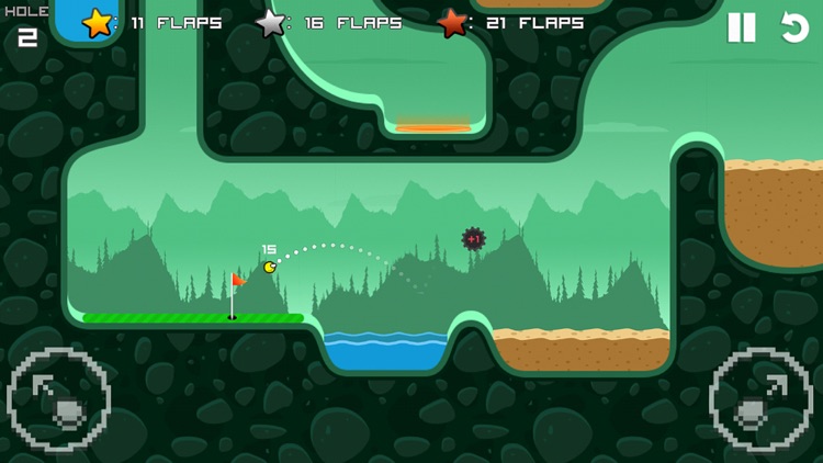 Flappy Golf screenshot-1