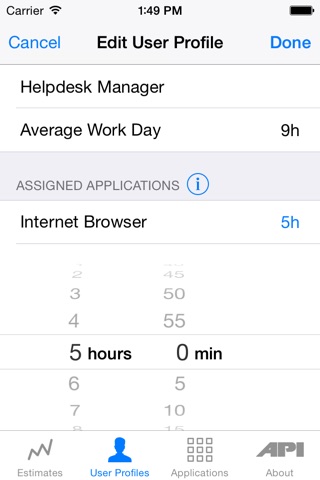 Bandwidth Estimator screenshot 2