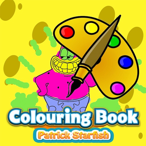 Colouring Book Game For Patrick Starfish SpongeBob Version icon