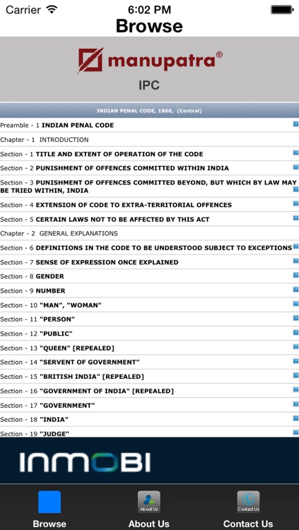 Manupatra - Indian Penal Code