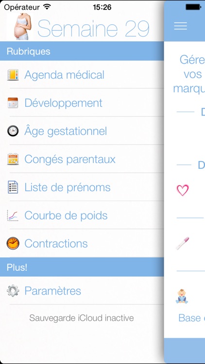 BabyBox • Pregnancy calendar, organizer, tracker & contraction timer