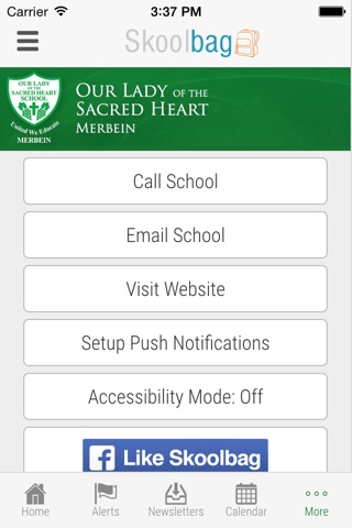 Our Lady of the Sacred Heart Merbein - Skoolbag screenshot 4